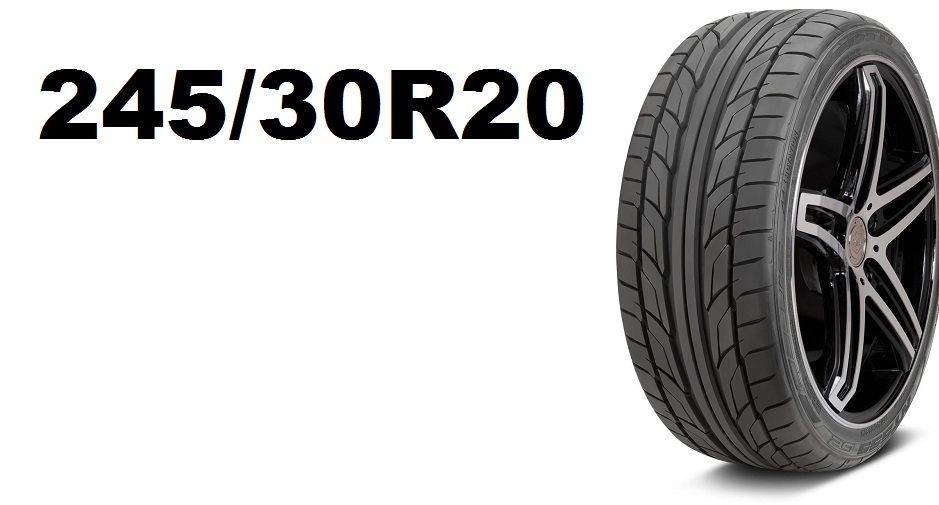 タイヤサイズ「245/30R20」の読み方と外径の計算方法 – タイヤナビ
