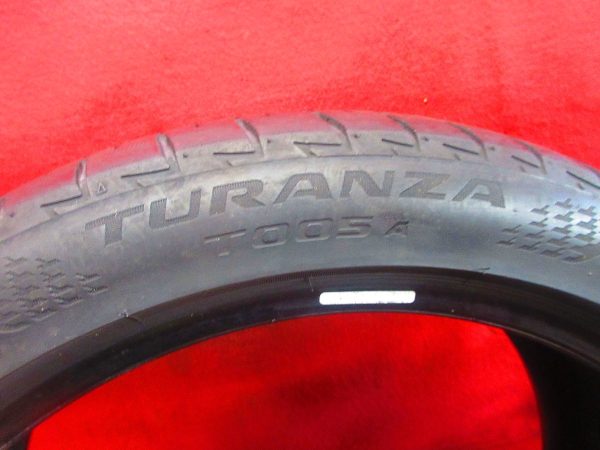 車 タイヤ 2本 225/45R19 ブリジストン トランザ TURANZA T005A 溝アリ